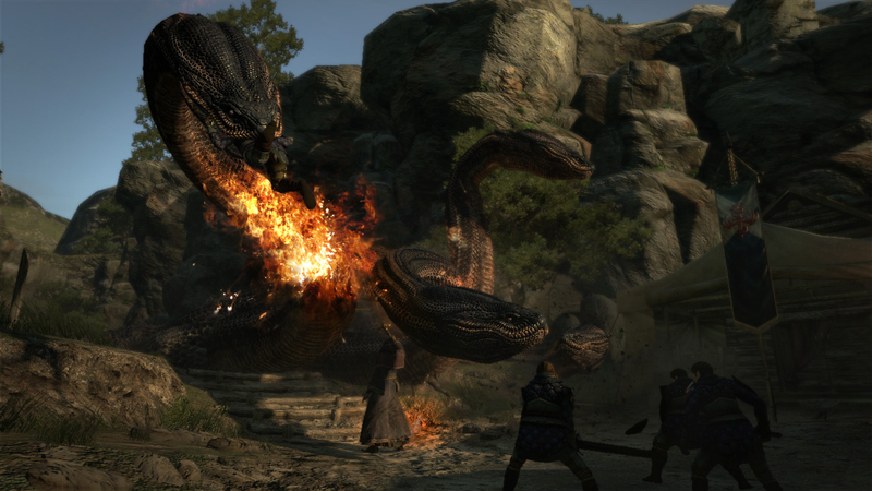 Illustration for article titled New Dragon's Dogma Screens Slither Out